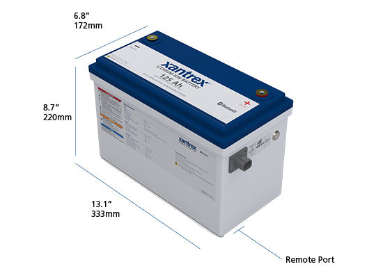 Xantrex 125AH, 12V (Group 31) Lithium Battery