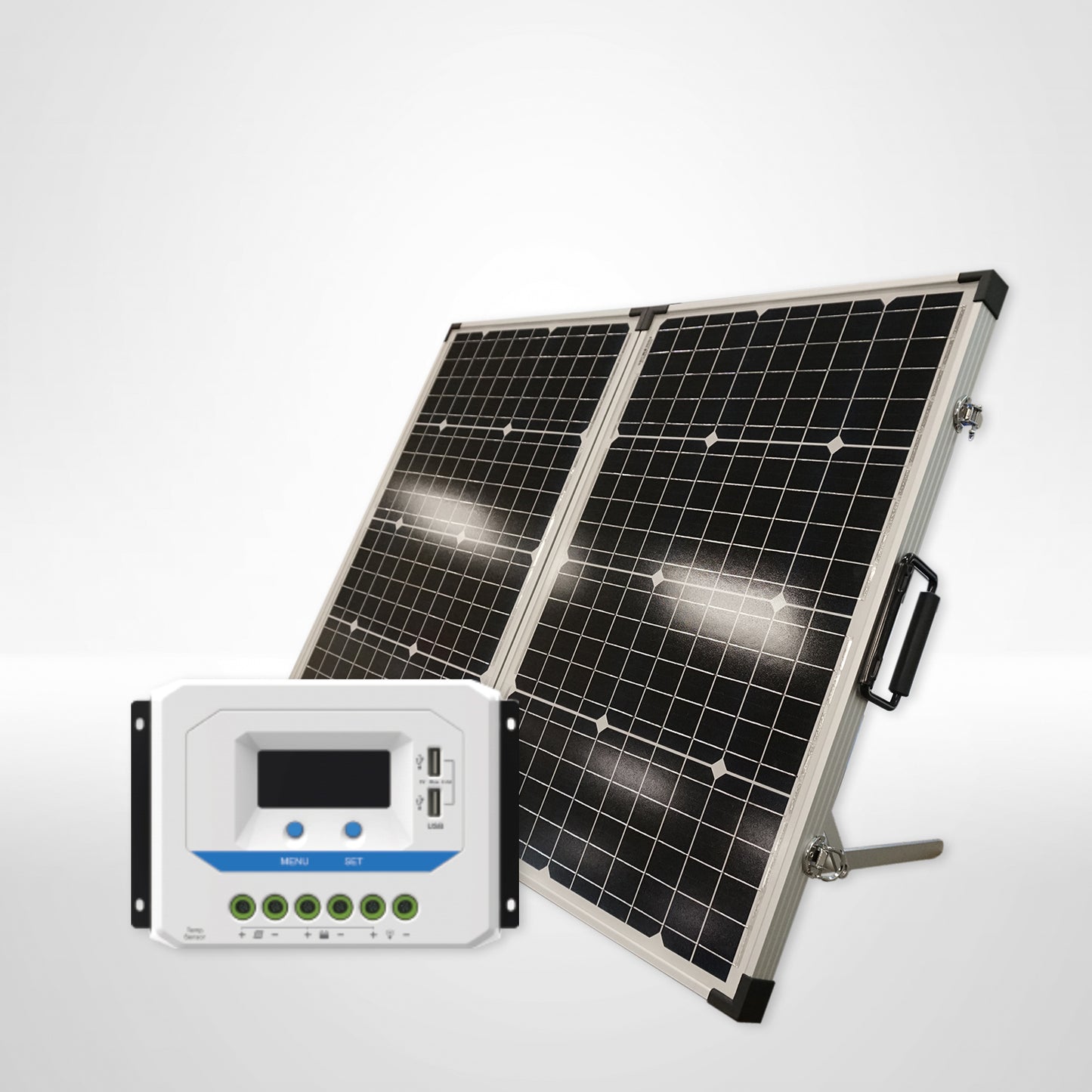 100W Flex Portable Solar Charging Kit